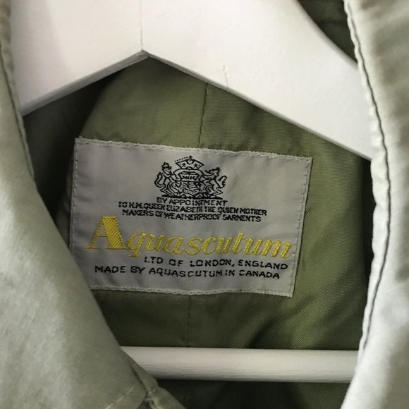 Vintage 60s Aquascutum Single Breasted MacRaincoat - Picture 9 of 13